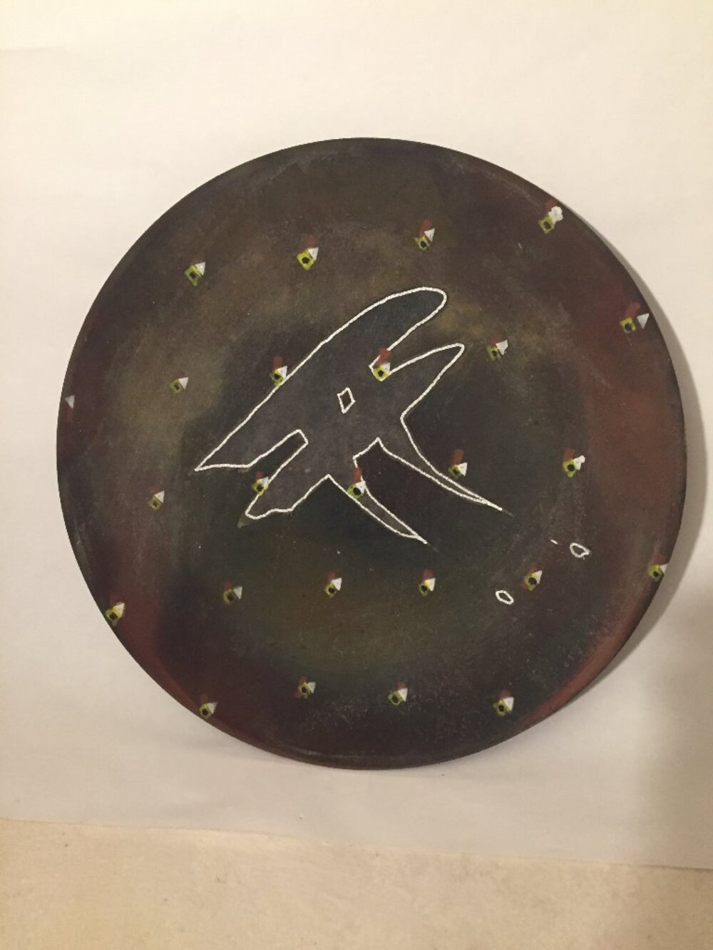 Carlson-Hall Raku Platter